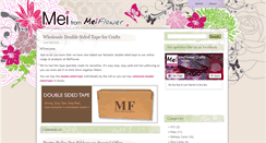 Desktop Screenshot of meiflowerblog.co.uk