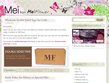 Tablet Screenshot of meiflowerblog.co.uk